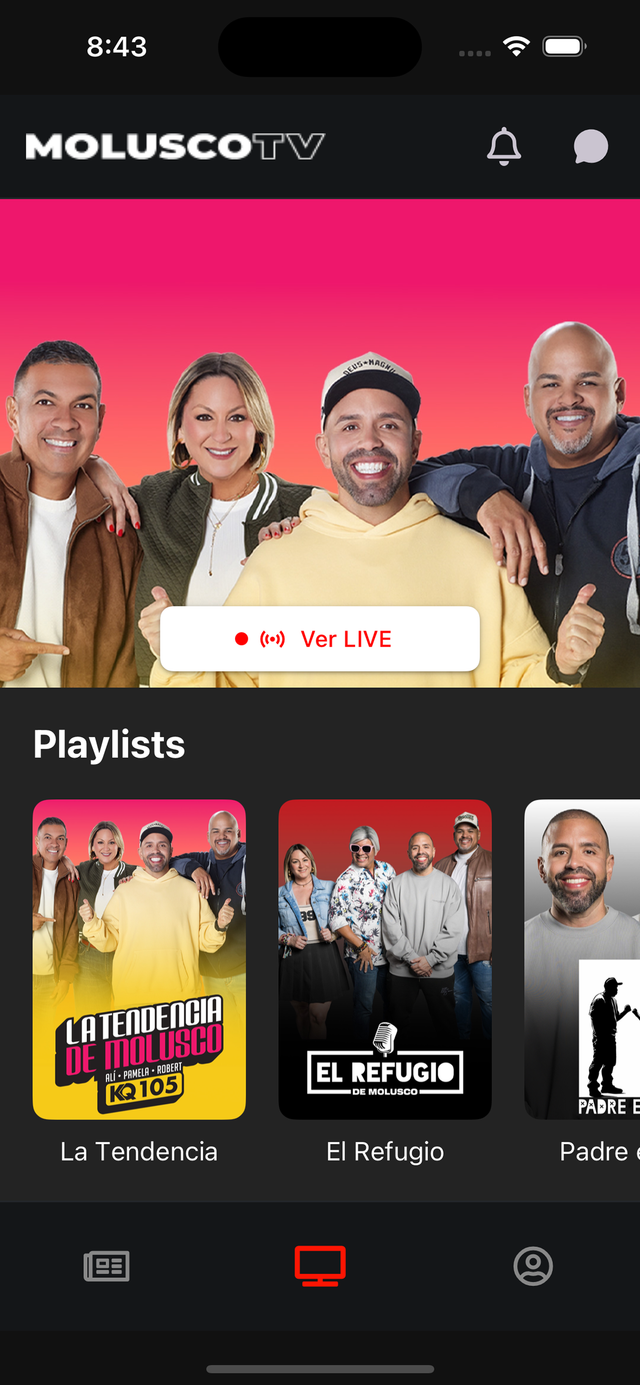 Transmisiones en Vivo